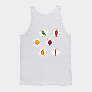 Chili Pepper Set Tank Top